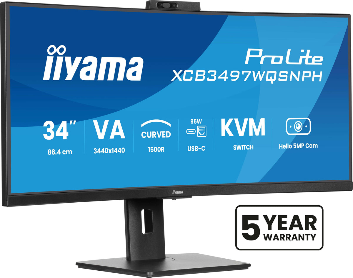 iiyama ProLite XCB3497WQSNPH-B1, 86,4 cm (34