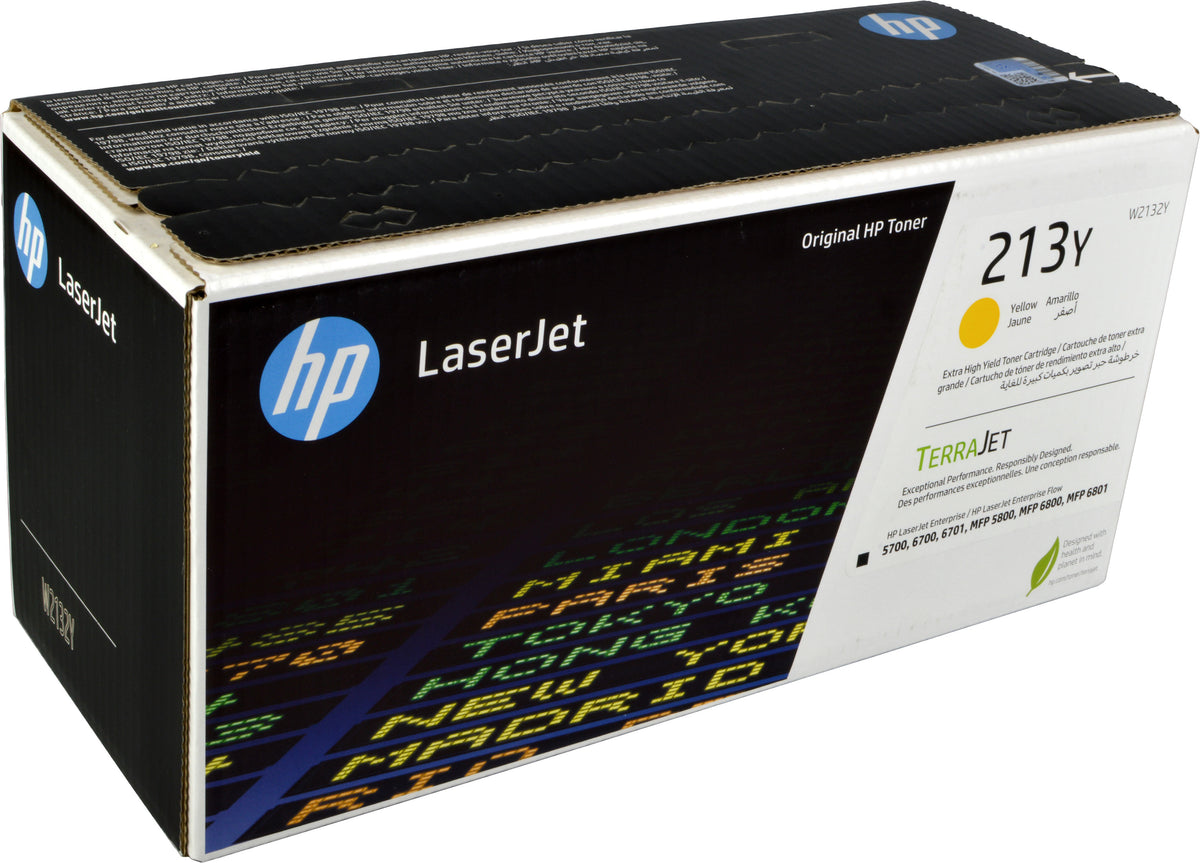 HP 213Y Gelb Original LaserJet Tonerkartusche mit sehr hoher Reichweite, 12000 Seiten, Gelb, 1 Stück(e)