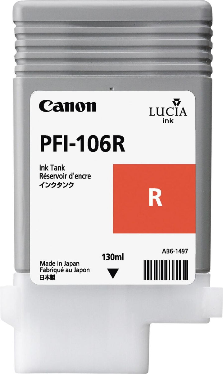 Canon PFI-106 R, Rot, Tinte auf Pigmentbasis, 1 Stück(e)