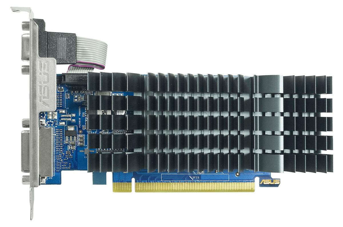 ASUS GT710-SL-2GD5-BRK-EVO, GeForce GT 710, 2 GB, GDDR5, 64 Bit, 3840 x 2160 Pixel, PCI Express 2.0