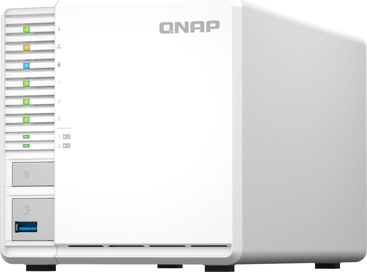 QNAP TS-364, NAS, Tower, Intel® Celeron®, N5095, 8 GB, DDR4