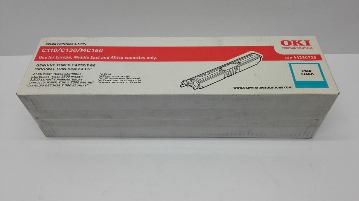 OKI 44250723, 2500 Seiten, Cyan, 1 Stück(e)