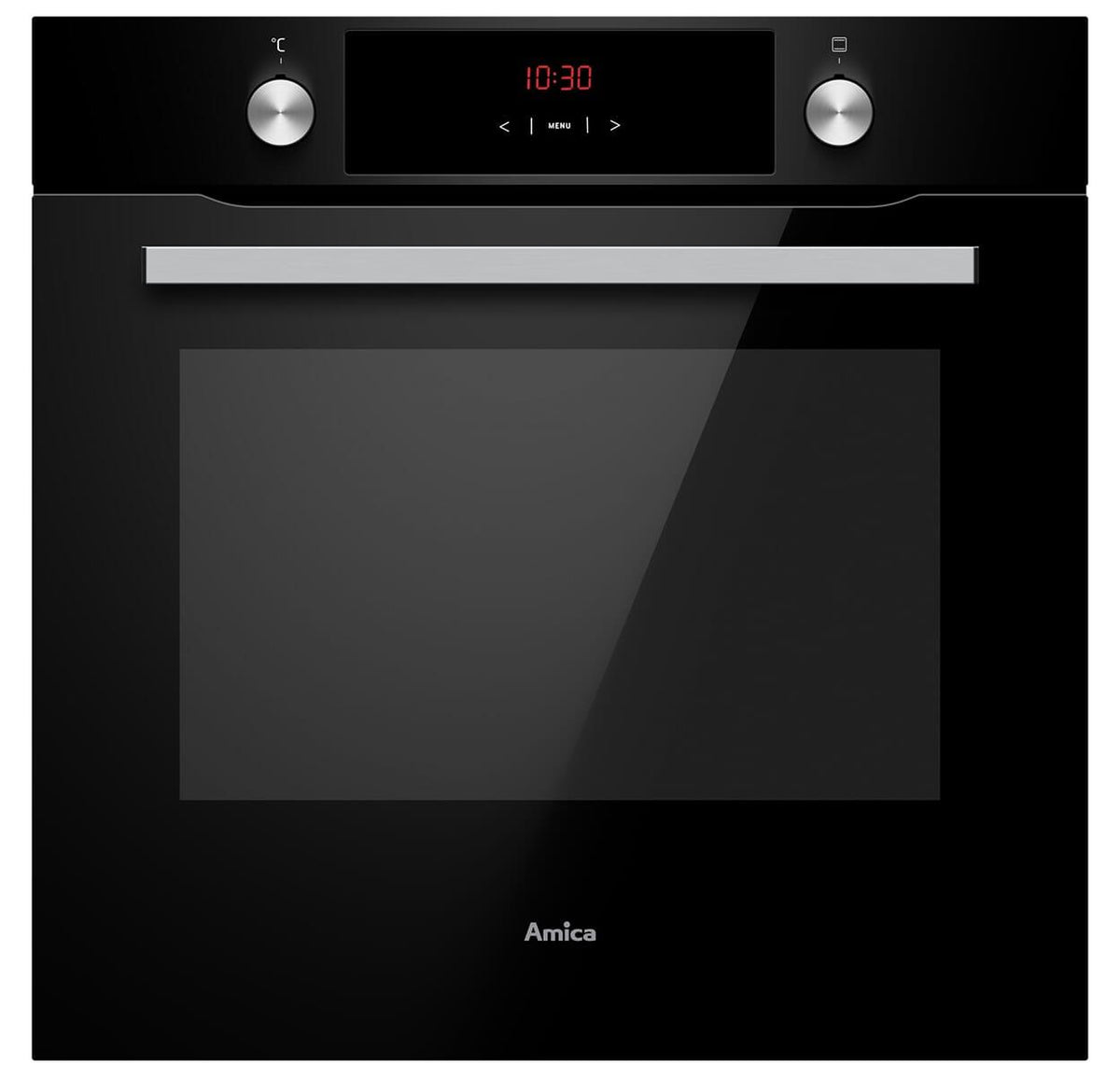 Amica EBX 943 610 SM, Groß, Elektrischer Ofen, 77 l, 77 l, Dampf, Integriert