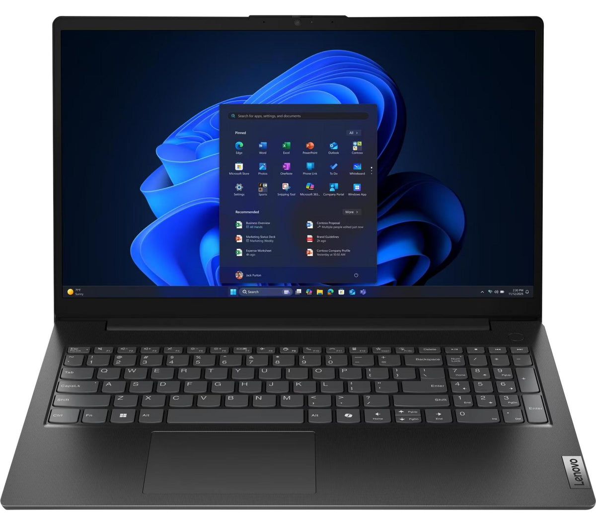 Lenovo V15 G6 ARP, AMD Ryzen™ 5, 3,3 GHz, 39,6 cm (15.6