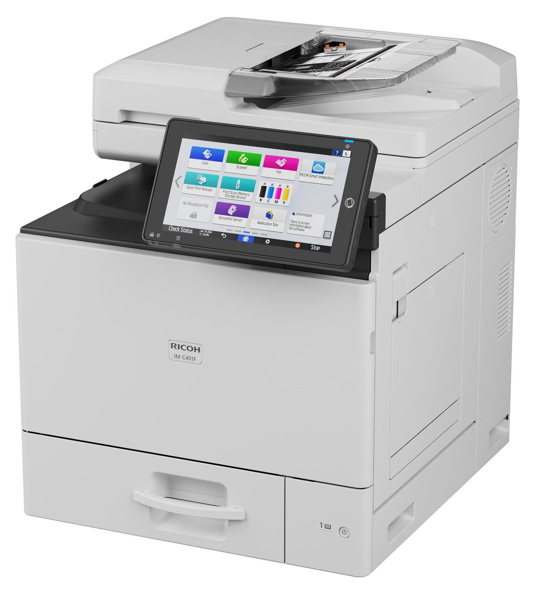 Ricoh 423692, Laser, Farbdruck, 1200 x 1200 DPI, A4, Direktdruck, Weiß