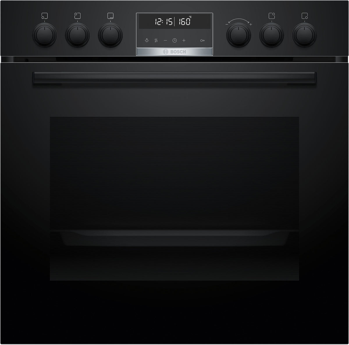Bosch HEB578BB3 + NKN645GA2E, Keramik, 4 Zone(n), Glaskeramik, Schwarz, Touchsteuerung, 58,3 cm