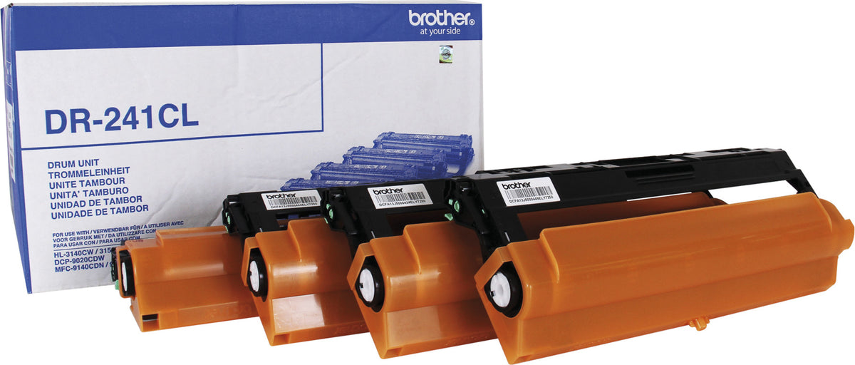Brother DR-241CL, Original, Brother HL-3140/HL-3150/HL-3170, DCP-9020CDW MFC-9140CDN, MFC-9330CDW, MFC-9340CDW, 15000 Seiten, LED-Druck, Schwarz, Cyan, Magenta, Gelb, China
