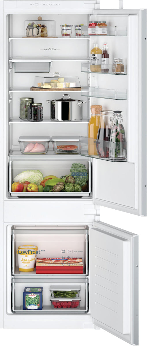 Siemens iQ100 KI87V5SE0, 270 l, SN-ST, 35 dB, 3,2 kg/24h, E, Fresh Zone Fach