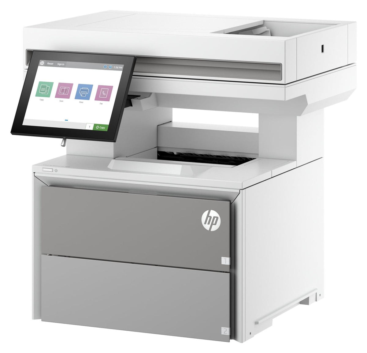 HP LaserJet Enterprise 675S3A#B19, Laser, Monodruck, 1200 x 1200 DPI, Farbkopieren, A4, Blau, Weiß