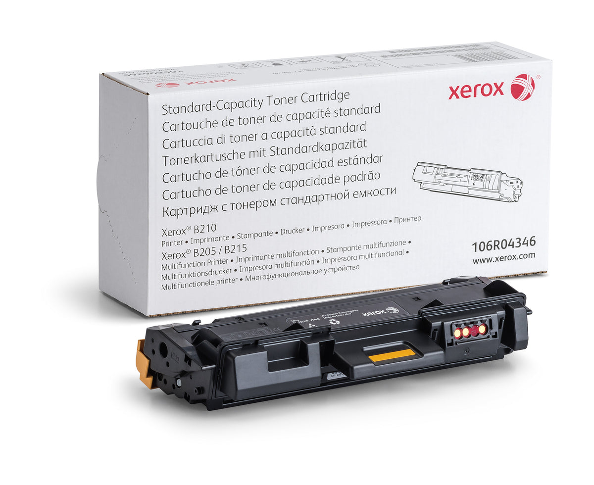 Xerox Toner bk, Farbe schwarz,1500 Seiten,106R04346