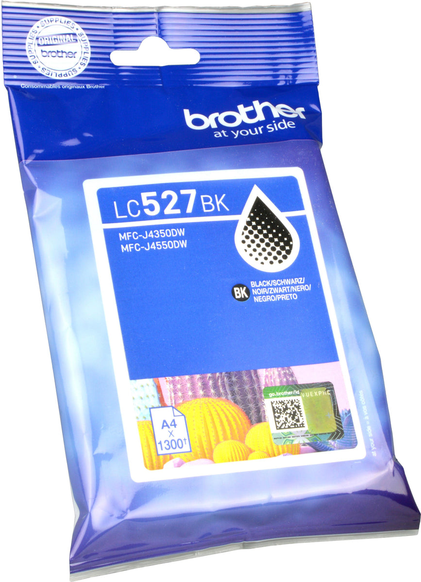Brother LC527BK, Schwarz, Tinte auf Pigmentbasis, 1 Stück(e), 1300 Seiten, Einzelpackung