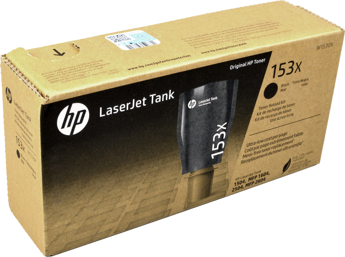 HP Original 153X Schwarz LaserJet Tank Toner-Nachfüllkit, 5000 Seiten, Schwarz, 1 Stück(e)