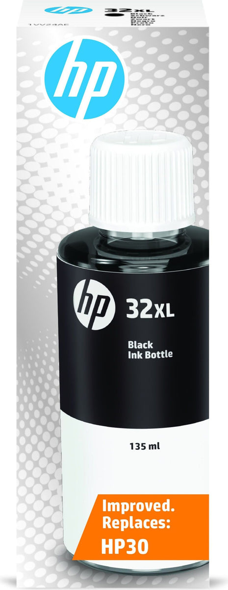 HP 32XL Schwarz Original Tintenflasche, 135 ml, Original, Schwarz, HP, Smart Tank Wireless 400, Smart Tank Plus Wireless 500/600, 6000 Seiten, Hohe (XL-) Ausbeute