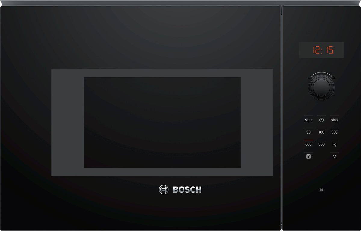 Bosch Serie 4 BFL523MB1F, Integriert, Solo-Mikrowelle, 20 l, 800 W, Eingebautes Display, LED