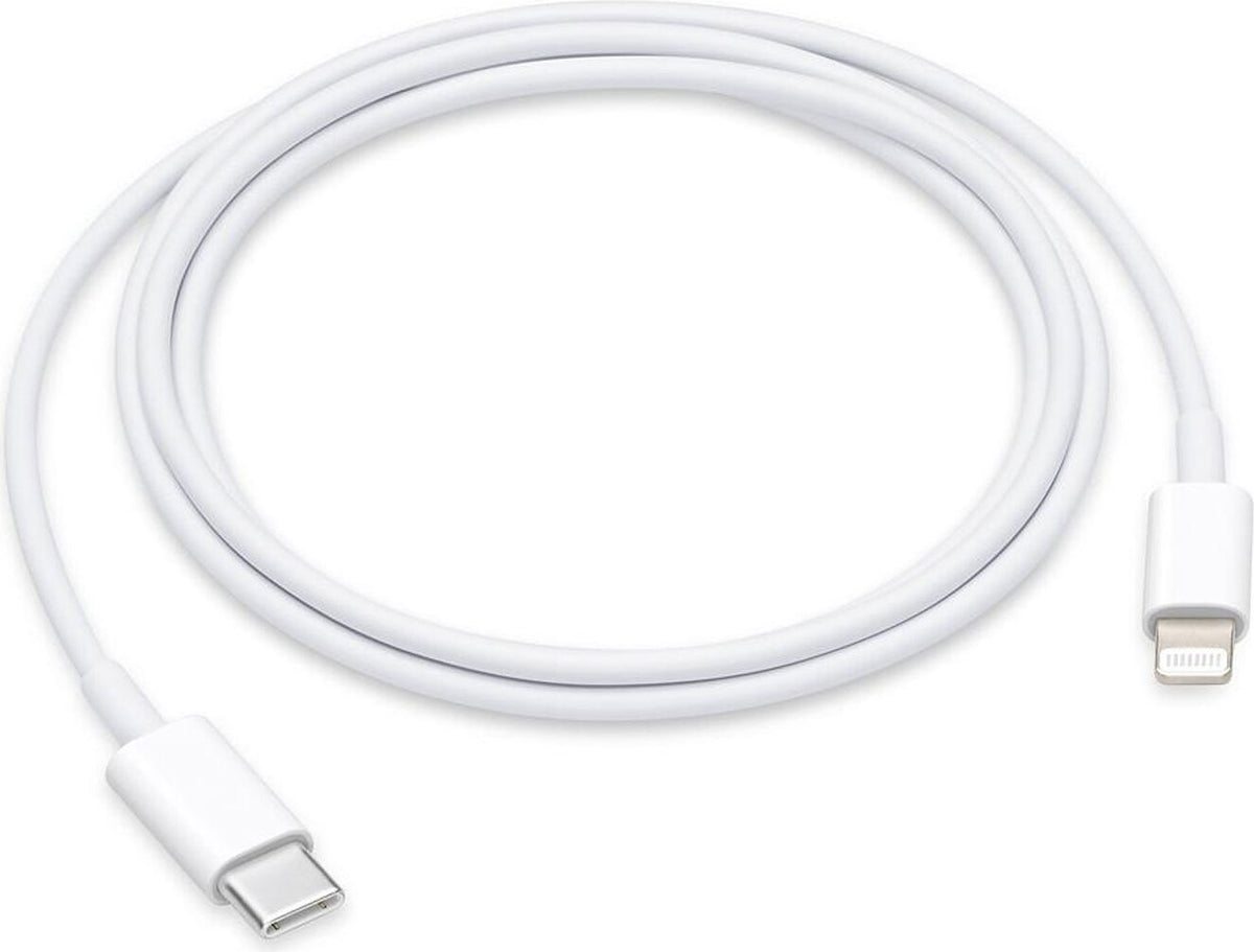 Apple MX0K2ZM/A, 1 m, Lightning, USB C, Männlich, Männlich, Weiß