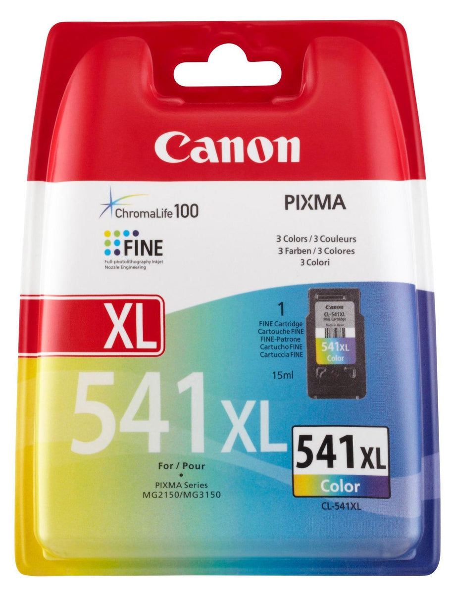 Canon CL-541XL Farbtinte C/M/Y mit hoher Reichweite, Hohe (XL-) Ausbeute, Cyan, Magenta, Gelb, 15 ml, 1 Stück(e), 400 Seiten, Einzelpackung