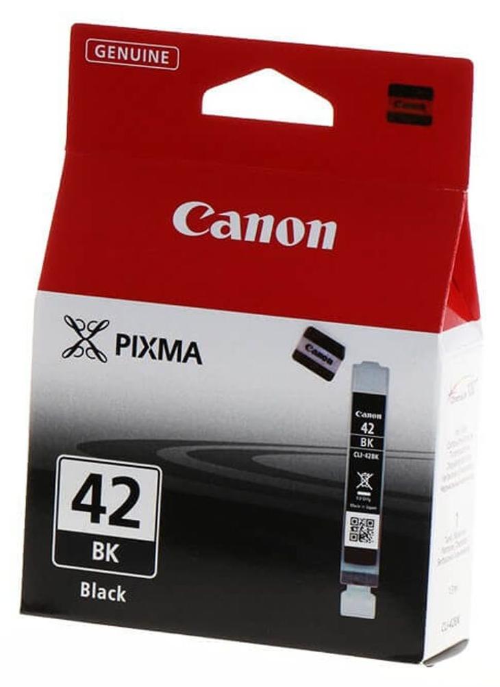 Canon CLI-42BK Tinte Schwarz, Standardertrag, Foto schwarz, Tinte auf Farbstoffbasis, 1 Stück(e), 900 Seiten