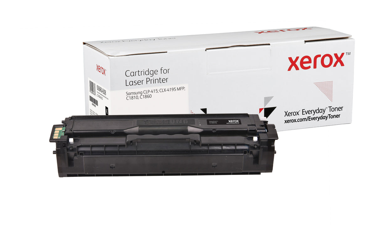 Everyday™ Schwarz wiederaufbereiteter Toner von , kompatibel mit Samsung CLT-K504S, Standardkapazität, 2500 Seiten, Schwarz, 1 Stück(e)