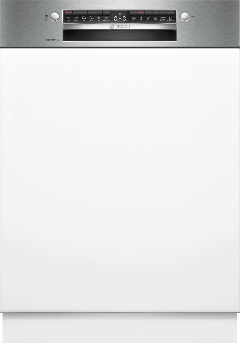 Bosch Serie 4 SBI4ECS28E, Halb integriert, Standardgröße (60 cm), Edelstahl, Tasten, 1,75 m, 1,65 m