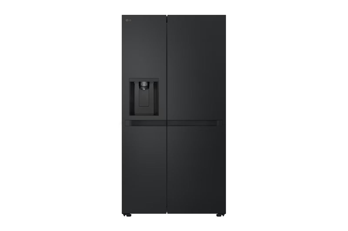 LG GSLC41EPPE, Freistehend, Amerikanische Tür, Schwarz, 2 Tür(en), LED, Innen