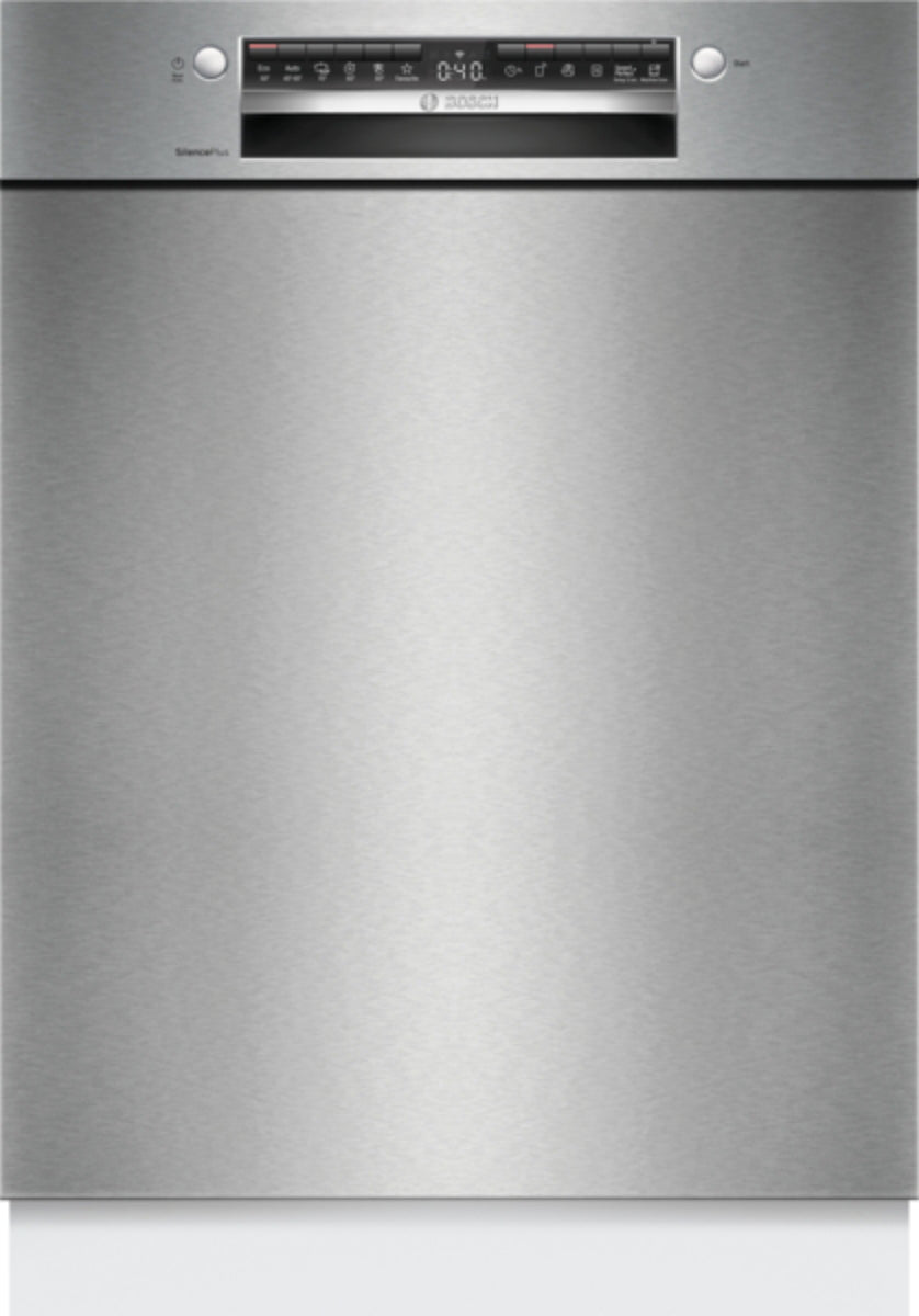 Bosch Unterbau-Geschirrspüler SMU4EVS08E 60 cm 14 Maßgedecke Dritter Korb Gebürsteter Edelstahl