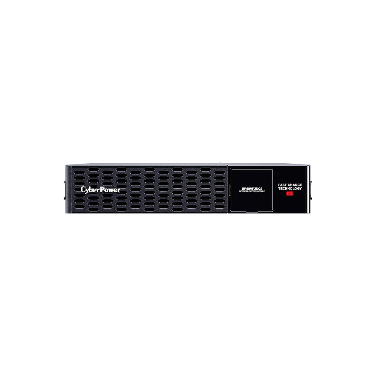 CyberPower BP48VP2U03 Batterieerweiterungsmodul Tower/Rack 2U, PP75 Anschluss (1), 48Vdc, 6Ah/12V *16, integriertes Ladegerät, komp. mit PR2200ERTXL2UA(N)/PR3000ERTXL2UA(N) inkl. 19