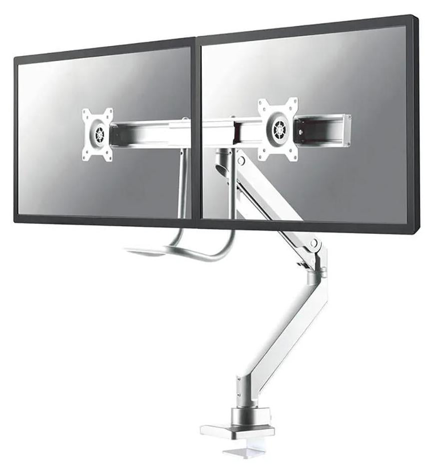 Neomounts NM-D775DXWHITE Monitorarm 10-32