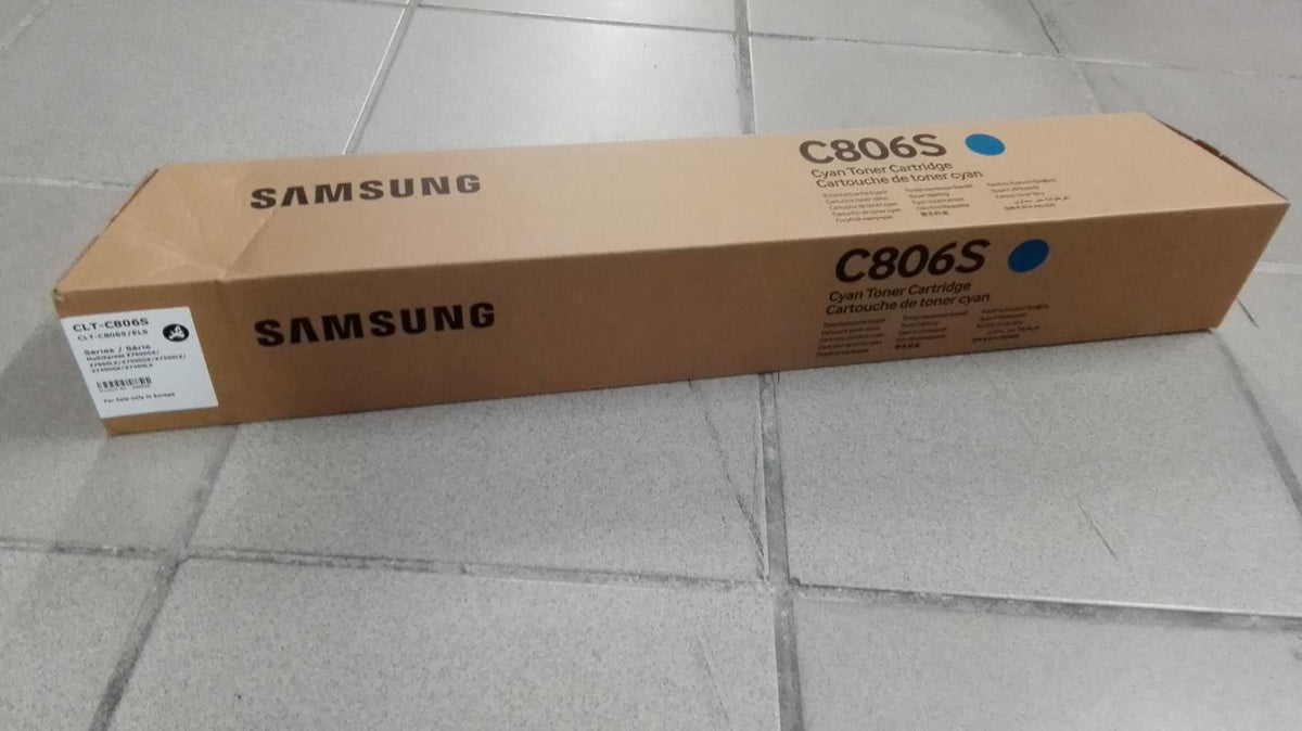 Samsung CLT-C806S Cyan Original Tonerkartusche, Cyan, 1 Stück(e)