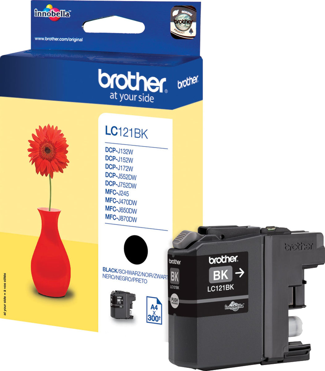 Brother Tinte LC-121BK schwarz