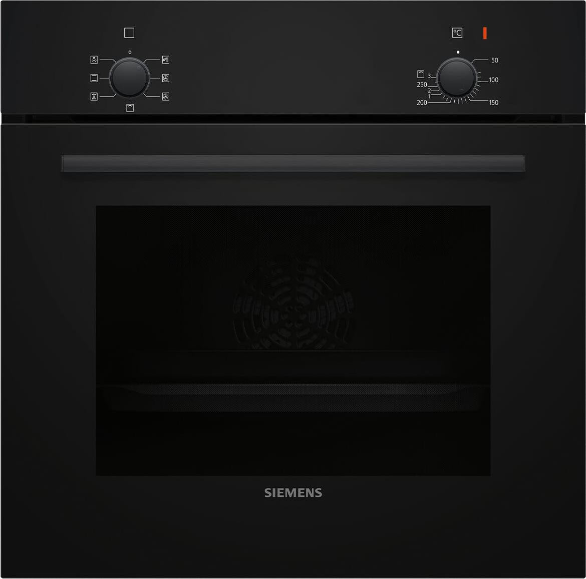Siemens iQ100 HB010FBA1, Medium, Elektrischer Ofen, 66 l, 66 l, 50 - 275 °C, Integriert