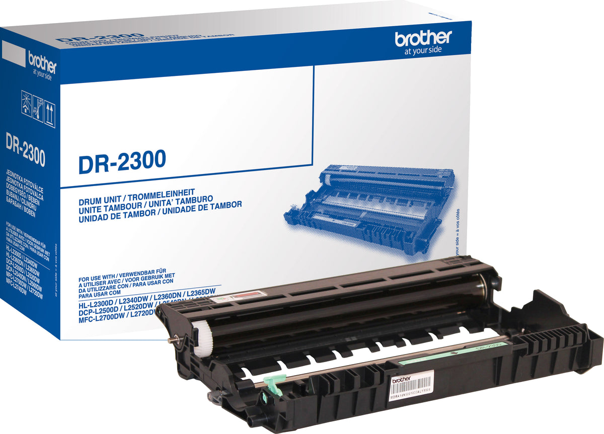 Brother DR-2300, Original, Brother, Brother HL-L2300D / HL-L2340DW / HL-L2360DN / HL-L-2365DW / DCP-L2500D / DCP-L2520DW / DCP-L2540DN..., 1 Stück(e), 12000 Seiten, Laserdrucken