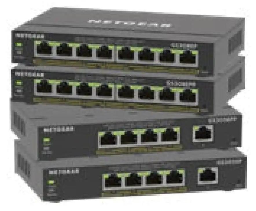 NETGEAR GS308EPP, Managed, L2/L3, Gigabit Ethernet (10/100/1000), Vollduplex, Power over Ethernet (PoE)
