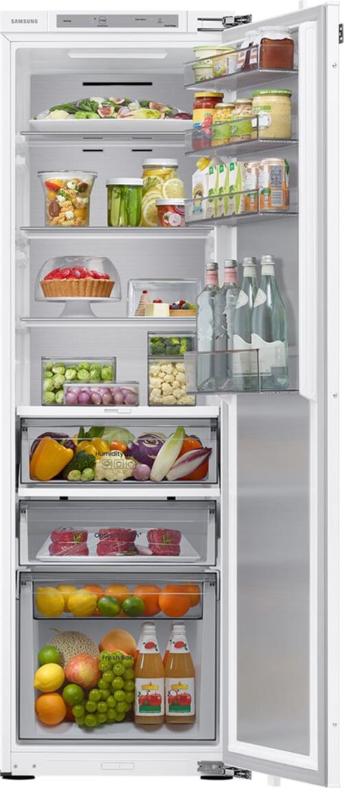 Samsung Einbau-Kühlschrank, 177,5 cm, D, 290 ℓ, weiß, Serie 7, 289 l, SN-T, 35 dB, D, Weiß