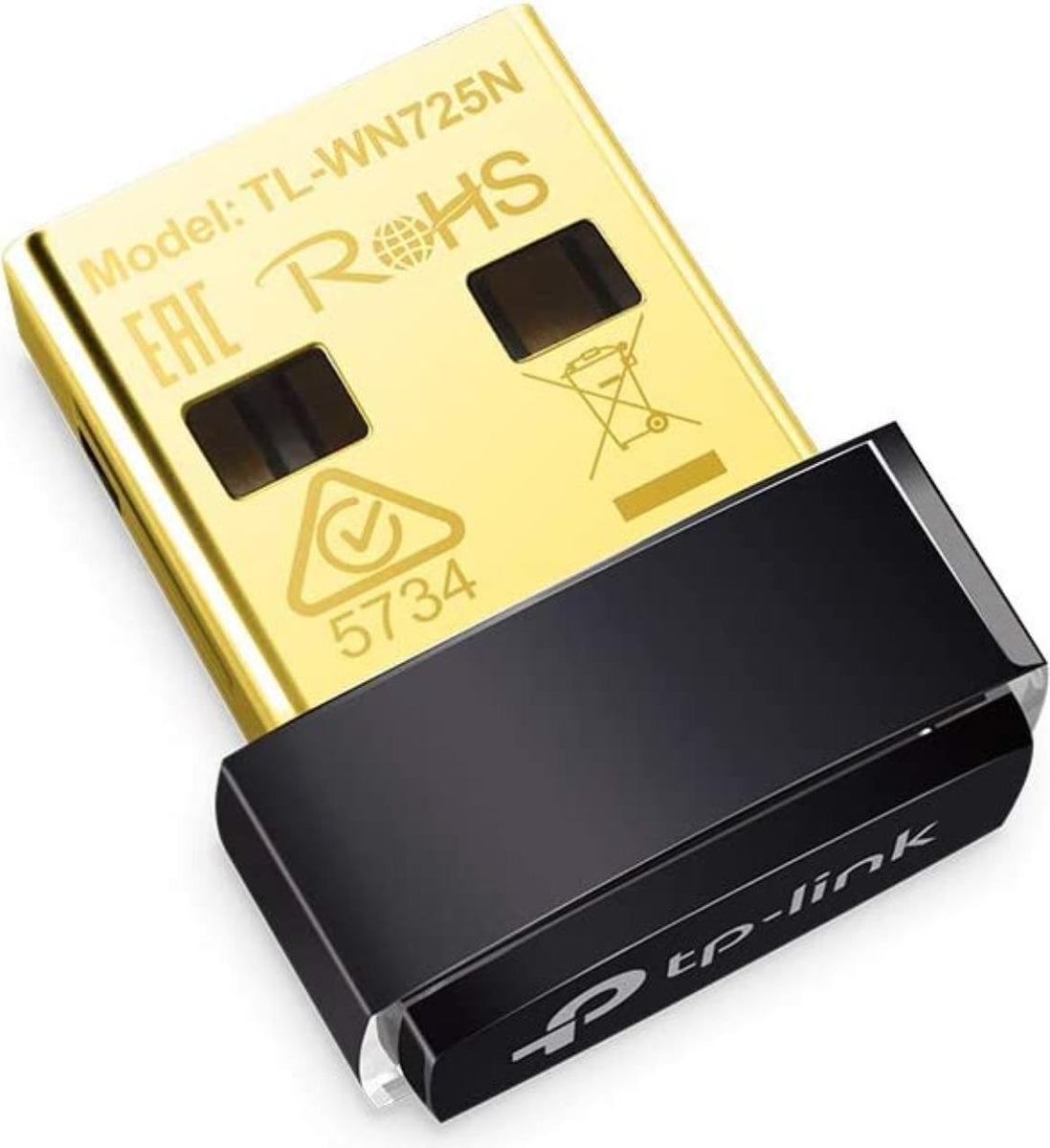 TP-Link 150Mbit/s-WLAN-Nano-USB-Adapter, Kabellos, USB, WLAN, Wi-Fi 4 (802.11n), 150 Mbit/s, Schwarz