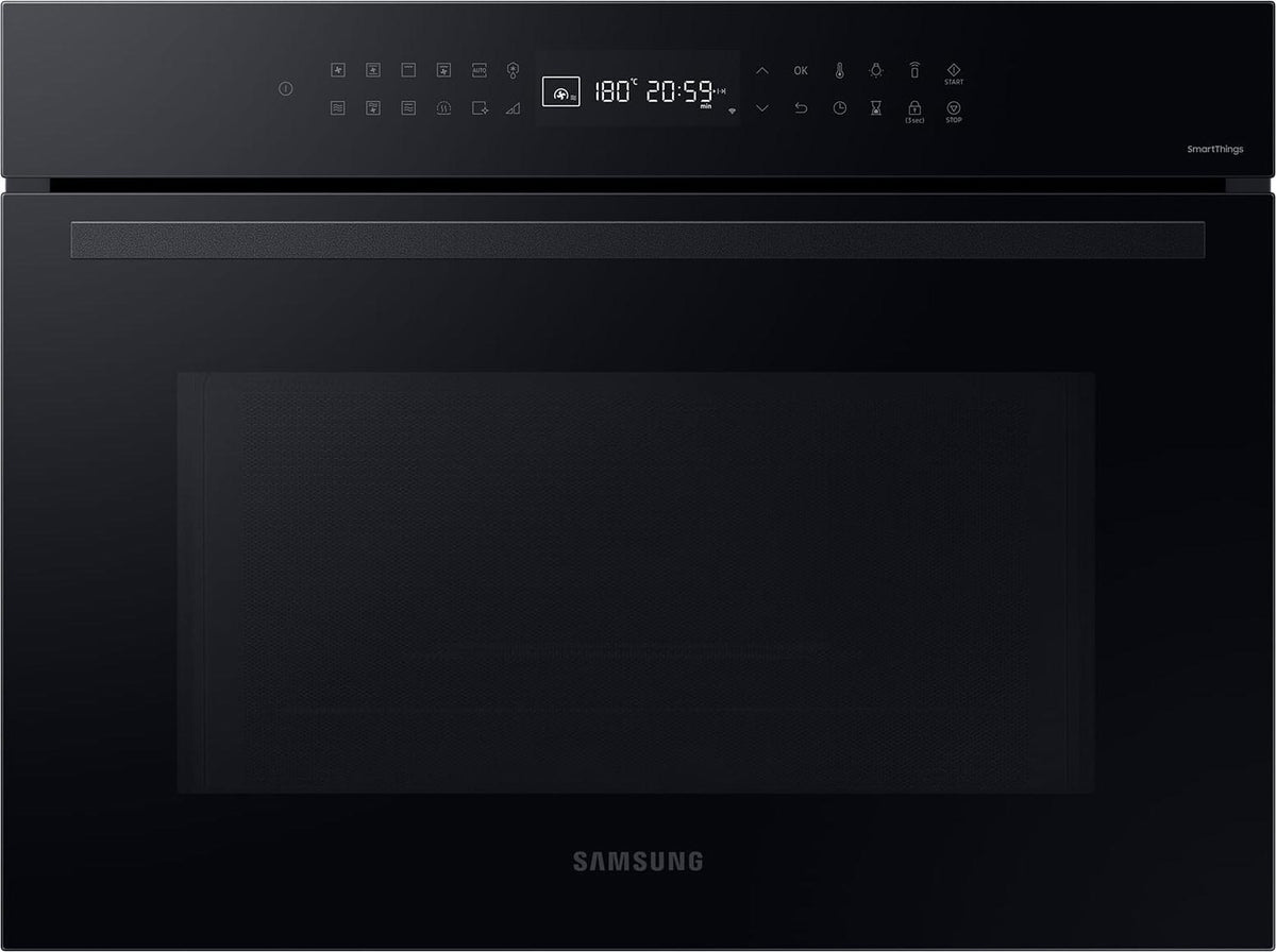 Samsung Series 4 NQ5B4353FDK/U1, Kompakt-Einbaubackofen mit Mikrowelle 45 cm, 50 ℓ, Medium, Elektrischer Ofen, 50 l, 50 l, 1000 W, 40 - 230 °C