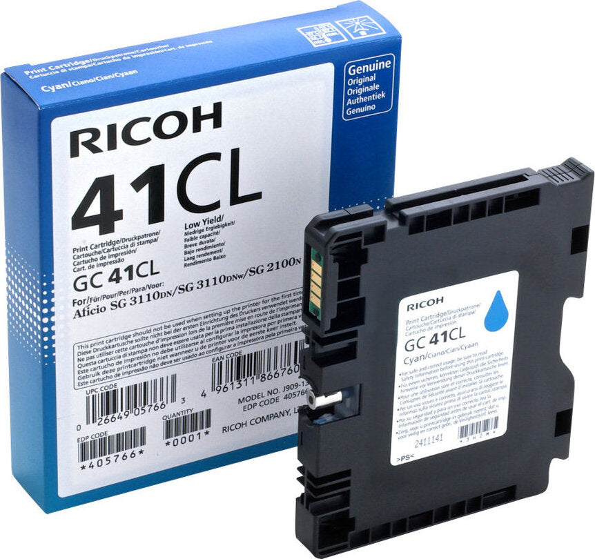 Ricoh GC-41CL Gel-Kartusche cyan