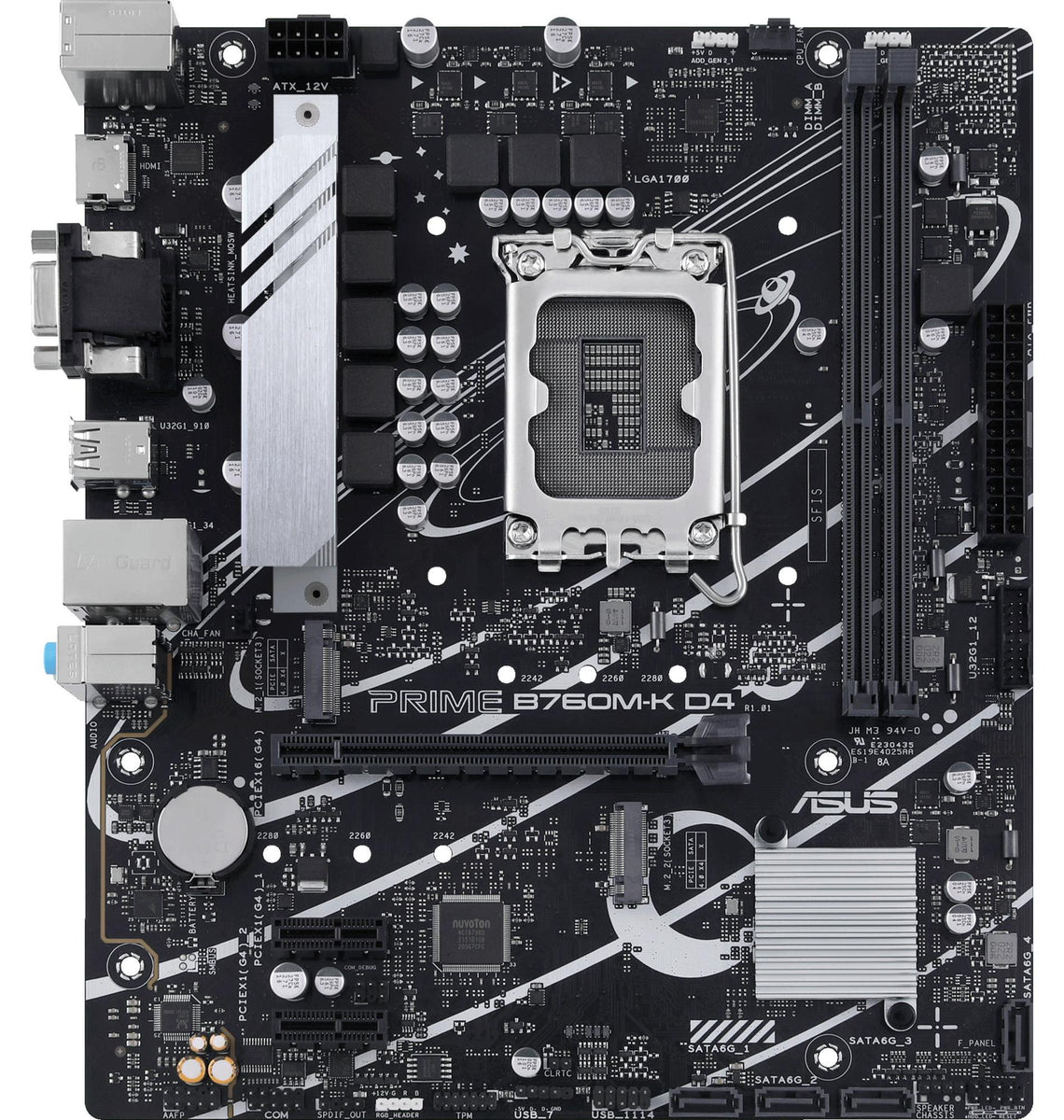 Asus 90Mb1Fi0-M1Eay0 Prime B760M-K//Lga1700,B760,Usb3.2 Gen 1,Mb
