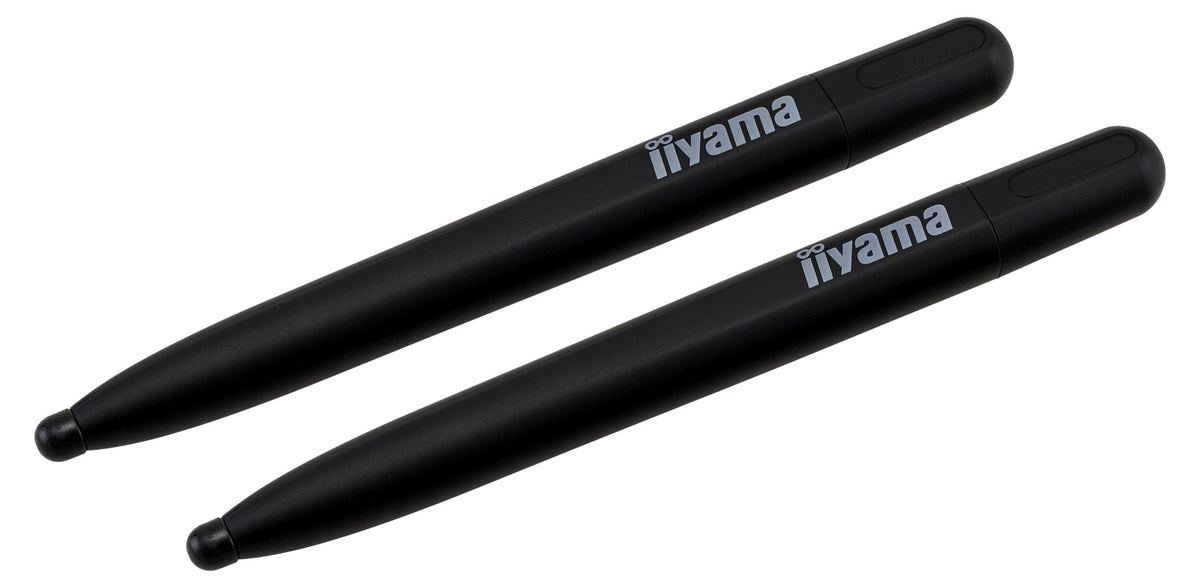 iiyama STYLUS-P08, Interaktive Anzeige, Iiyama, Schwarz, TE68 SERIES, TE03 SERIES and TE04 SERIES, Schwarz, 2 Stück(e)