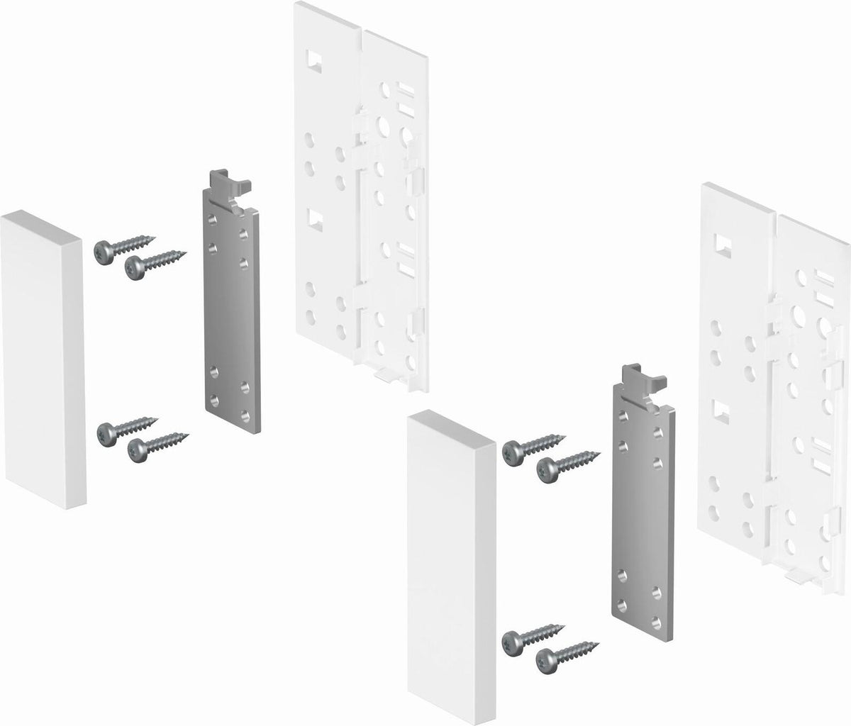 Neff KS0B0SZ0, Montagehalterung, Neff, Kühlschrank, Silber, Weiß, 110 mm, 158 mm