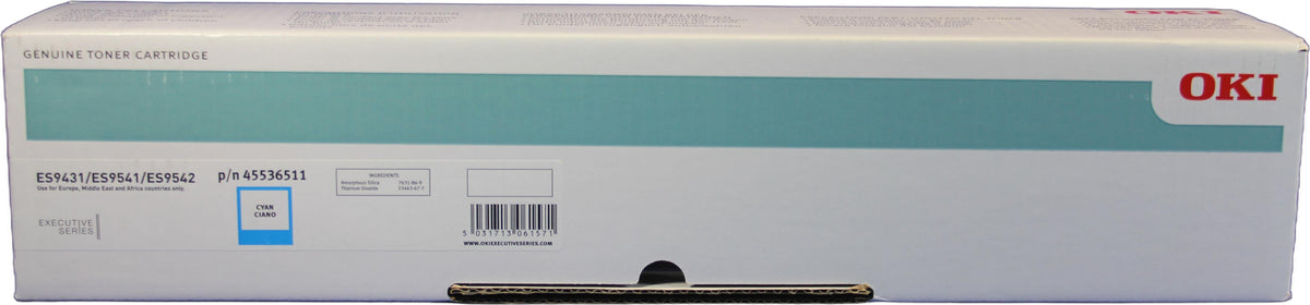 OKI 45536511, 38000 Seiten, Cyan, 1 Stück(e)