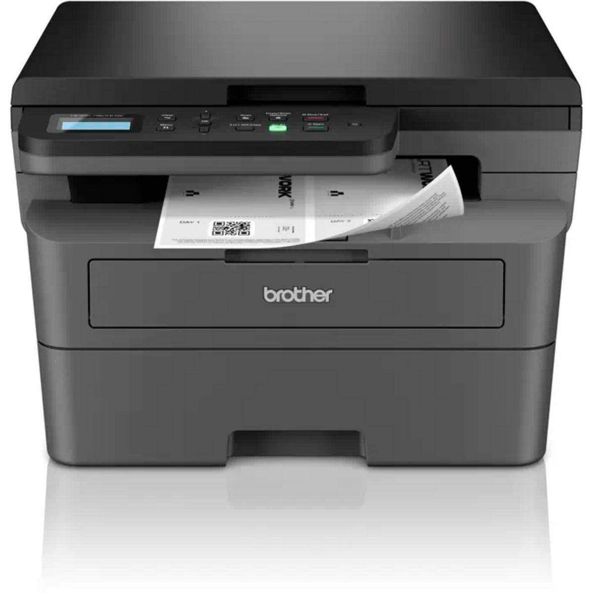 Brother DCP-L2620DW, Laser, Monodruck, 1200 x 1200 DPI, A4, Direktdruck, Schwarz