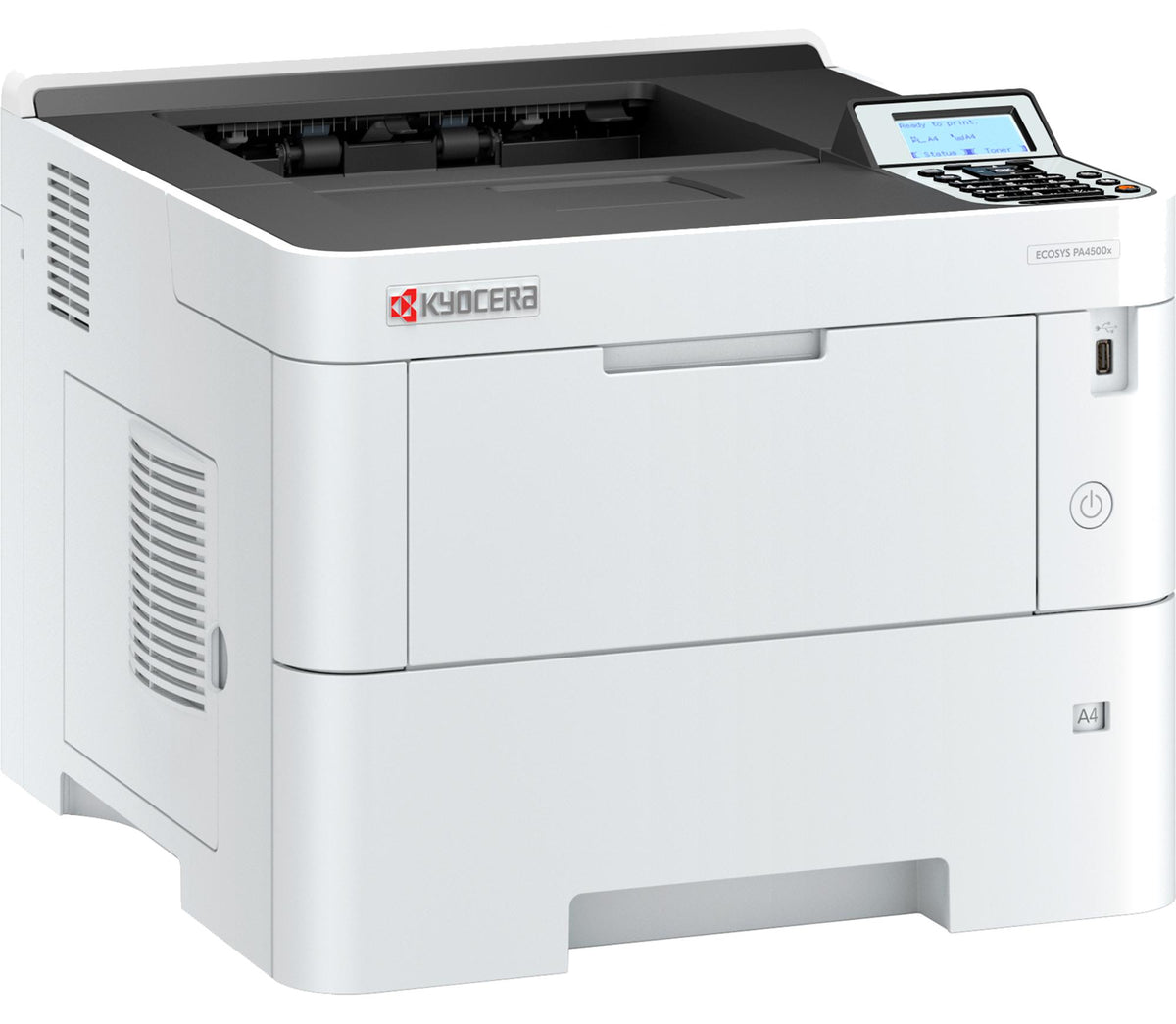 KYOCERA PA4500x, Laser, 1200 x 1200 DPI, A4, 45 Seiten pro Minute, Doppelseitiger Druck, Netzwerkfähig