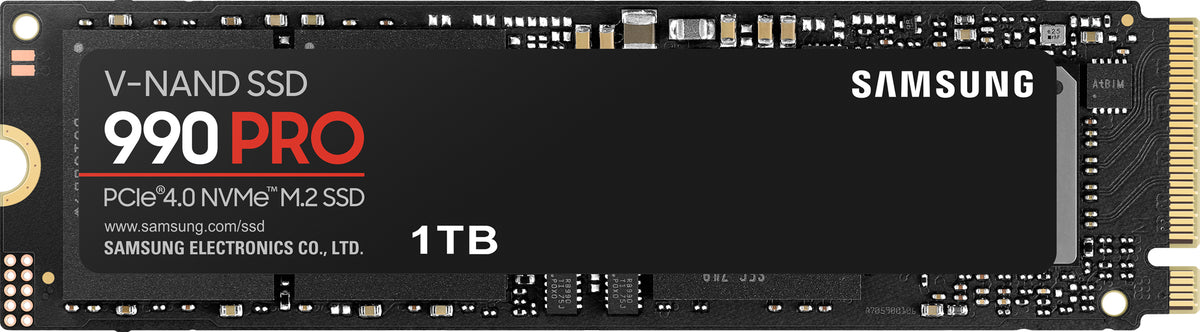 Samsung 990 PRO MZ-V9P1T0BW - SSD - verschlüsselt - 1 TB - intern - M.2 2280