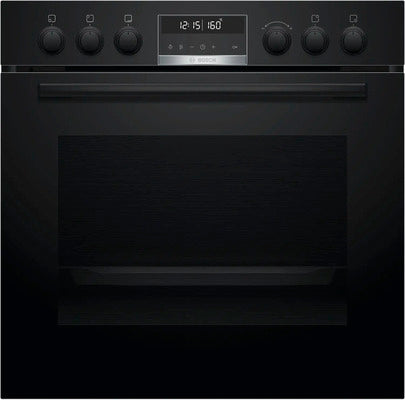 Bosch HEG578BB4 + NVQ645CB6E, Zonen-Induktionskochfeld, 4 Zone(n), Glaskeramik, Schwarz, Berührung, 58,3 cm
