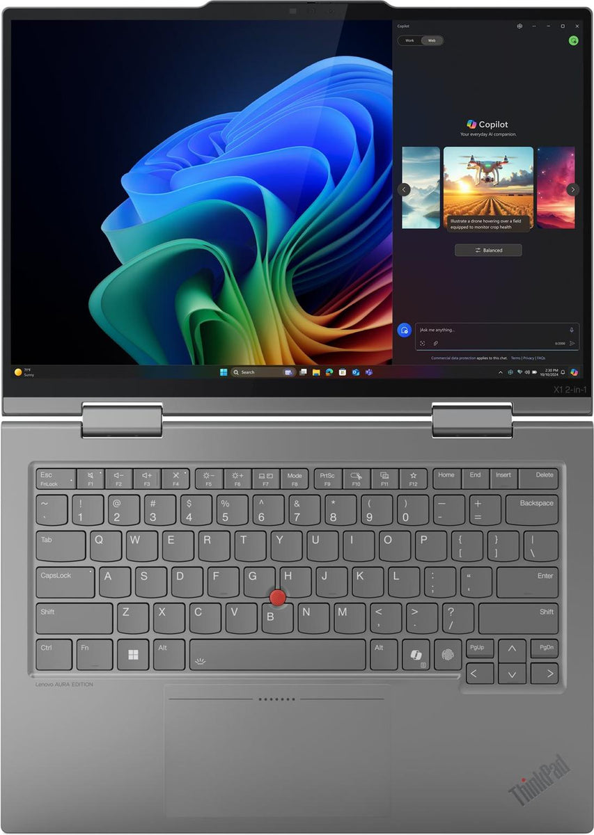 Lenovo ThinkPad X1 2-in-1 Gen 10 Aura Edition Copilot+ PC, Intel Core Ultra 7, 35,6 cm (14