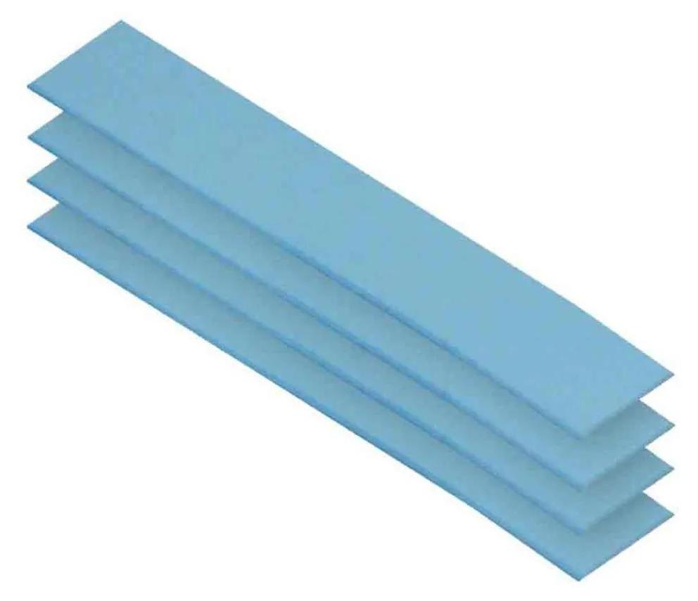 ARCTIC TP-3 Premium Performance Thermal Pad 120 x 20 mm, 1 mm, Thermalpolster, Blau, 120 mm, 20 mm, 1 mm, 4 Stück(e)
