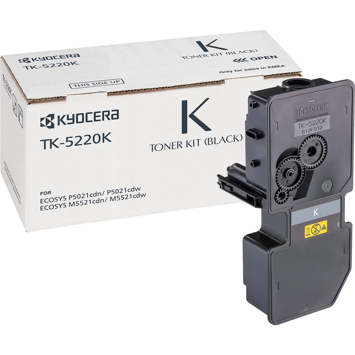 KYOCERA TK-5220K, 1200 Seiten, Schwarz, 1 Stück(e)