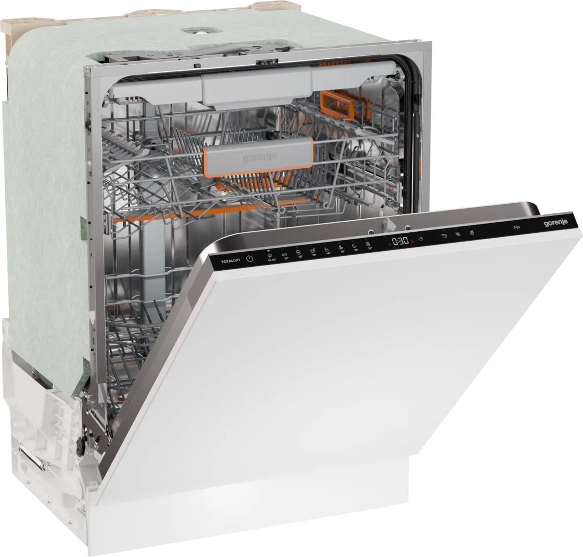 Gorenje GV663A66 Geschirrspüler, vollintegrierbar, Standardgröße (60 cm), 16 Maßgedecke