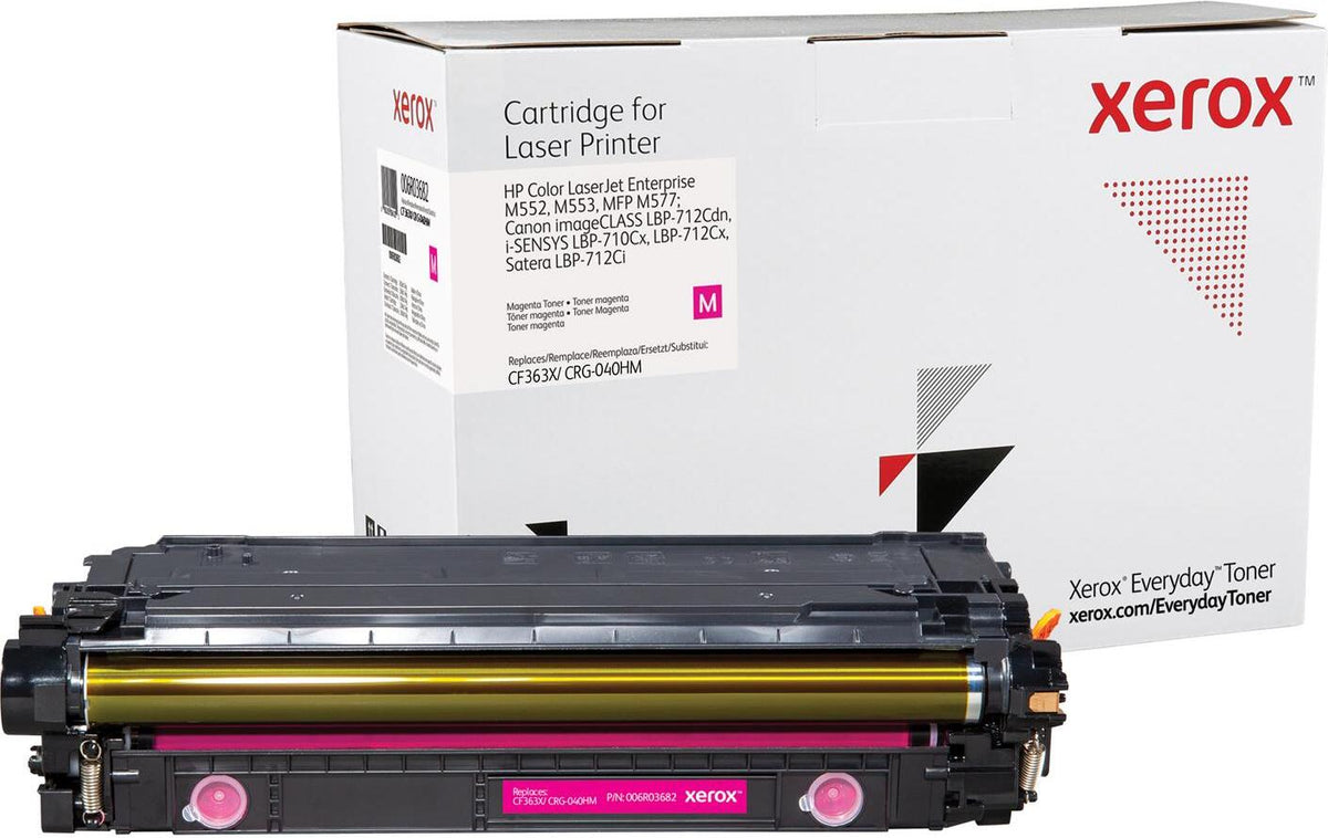Everyday™ Magenta Tonermodul von kompatibel mit HP 508X (CF363X), Hohe Kapazität, 9500 Seiten, 9500 Seiten, Magenta, 1 Stück(e)
