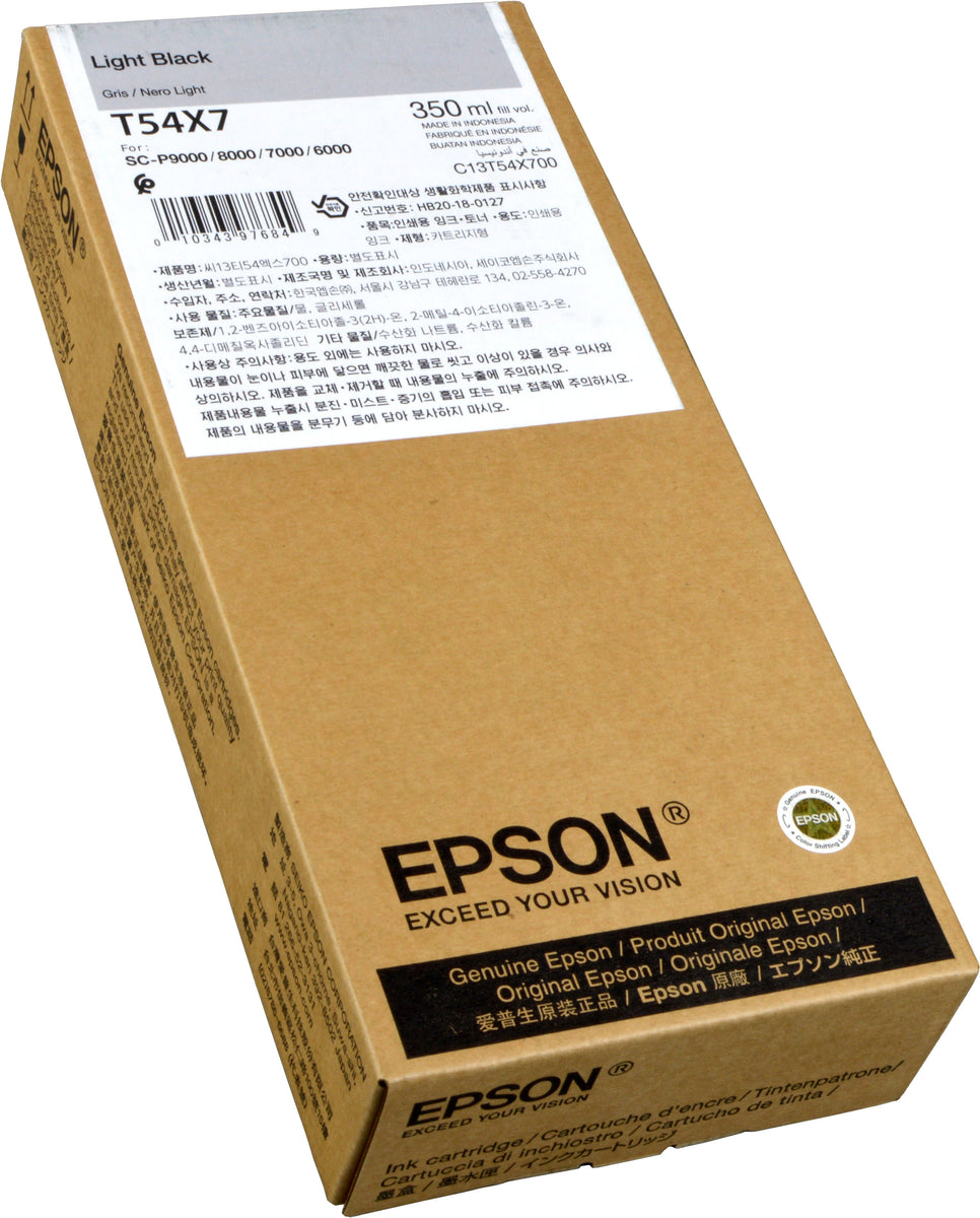 Epson T54X700, Schwarz, 350 ml, 350 ml, 1 Stück(e), Einzelpackung